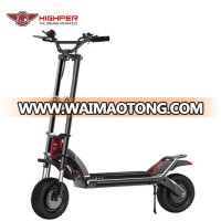 60V2000w double brushless motor 60ah lithium battery 11 inch electric scooter for adults